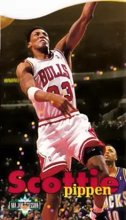 1995-96 Jam Session #D16 Die Cuts Scottie Pippen