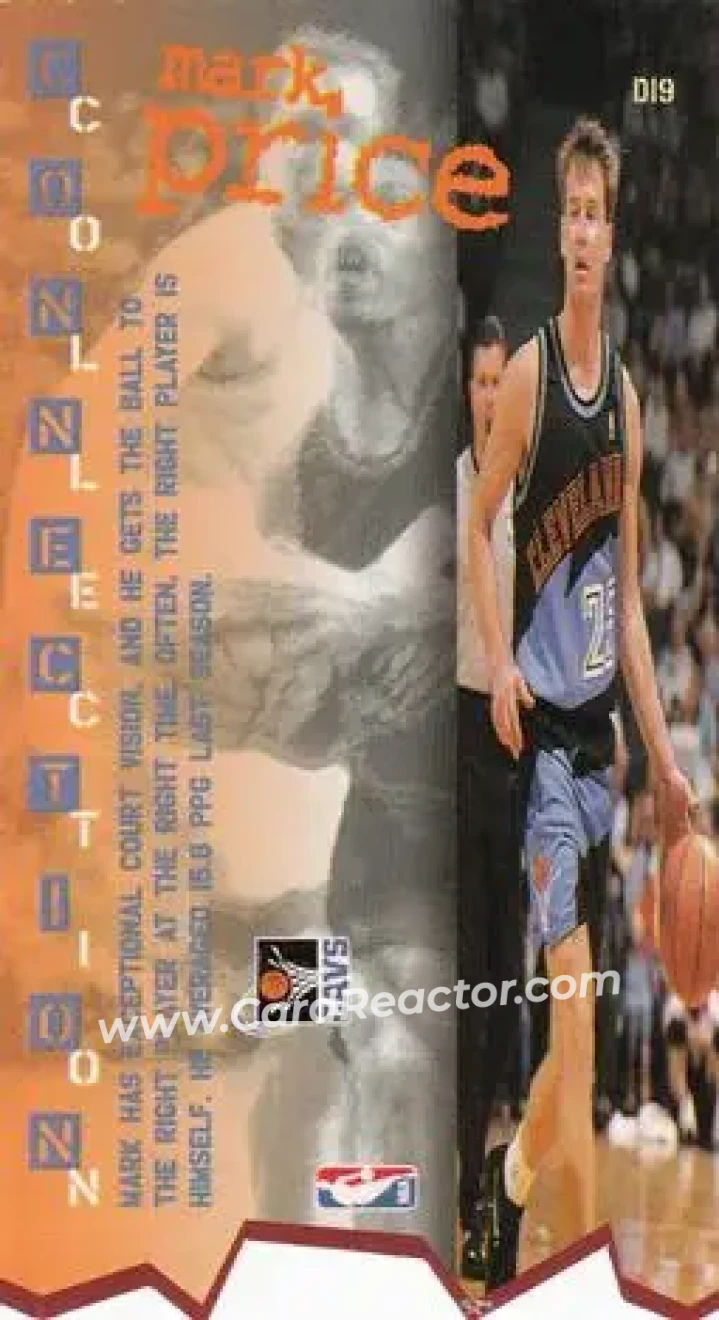 Back of Mark Price