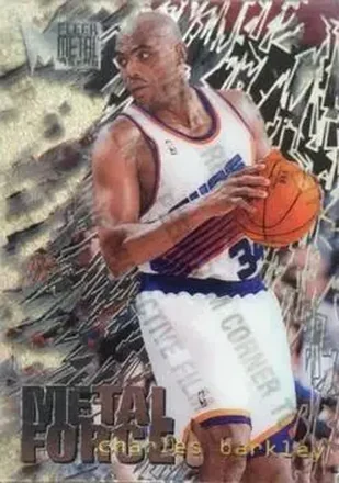 1995-96 Metal #2 Metal Force Charles Barkley
