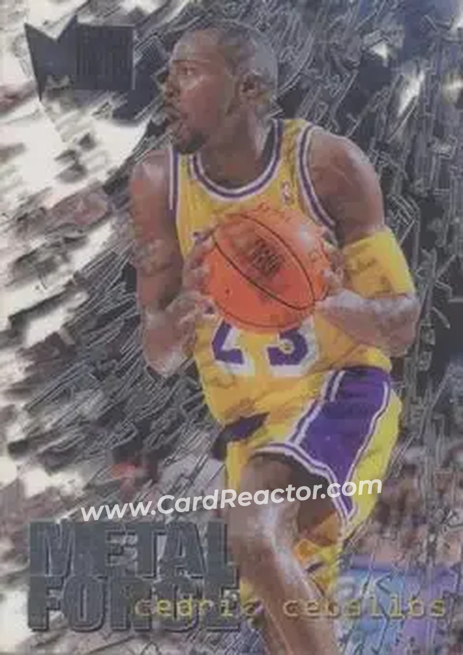 Front of Cedric Ceballos