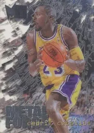 1995-96 Metal #3 Metal Force Cedric Ceballos