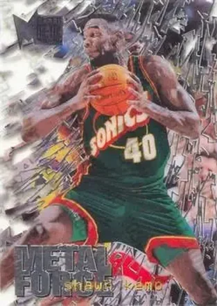 1995-96 Metal #7 Metal Force Shawn Kemp