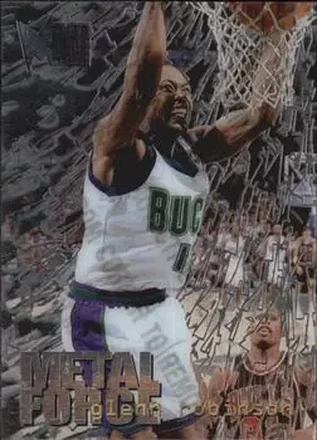 1995-96 Metal #11 Metal Force Glenn Robinson