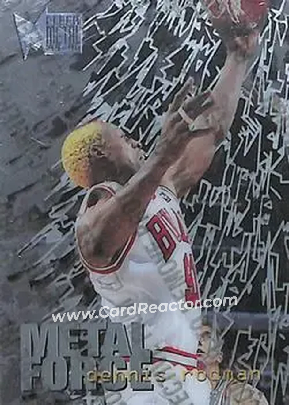 Front of Dennis Rodman