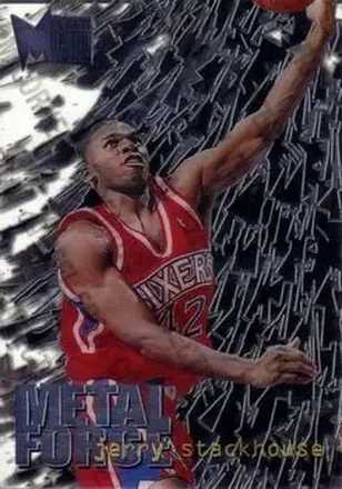 1995-96 Metal #14 Metal Force Jerry Stackhouse