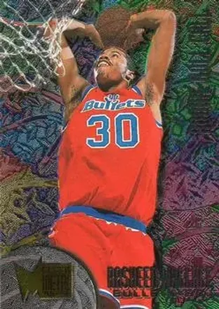 1995-96 Metal #R-10 Rookie Roll Call Rasheed Wallace