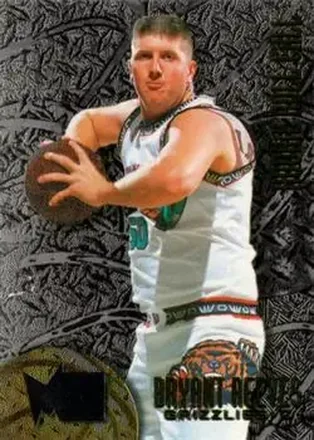1995-96 Metal #R-5 Rookie Roll Call Silver Spotlight Bryant Reeves