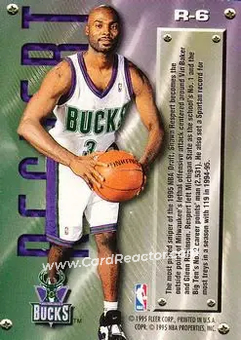 Back of Shawn Respert