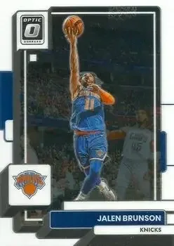 2022-23 Donruss Optic #3 Jalen Brunson