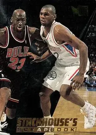 1995-96 Metal #S-7 Stackhouse's Scrapbook Jerry Stackhouse