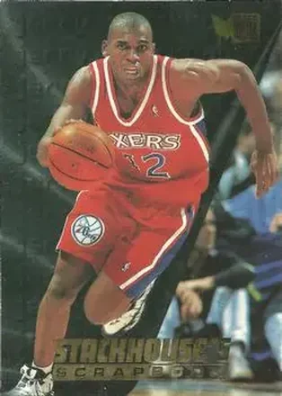 1995-96 Metal #S-8 Stackhouse's Scrapbook Jerry Stackhouse