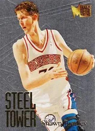1995-96 Metal #1 Steel Tower Shawn Bradley