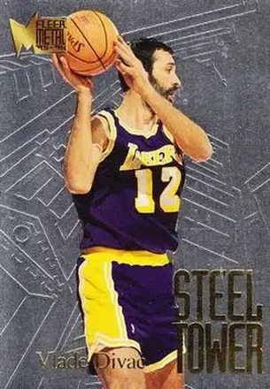 1995-96 Metal #2 Steel Tower Vlade Divac