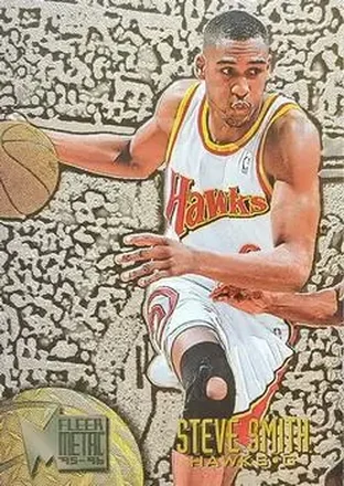 1995-96 Metal #4 Silver Spotlight Steve Smith