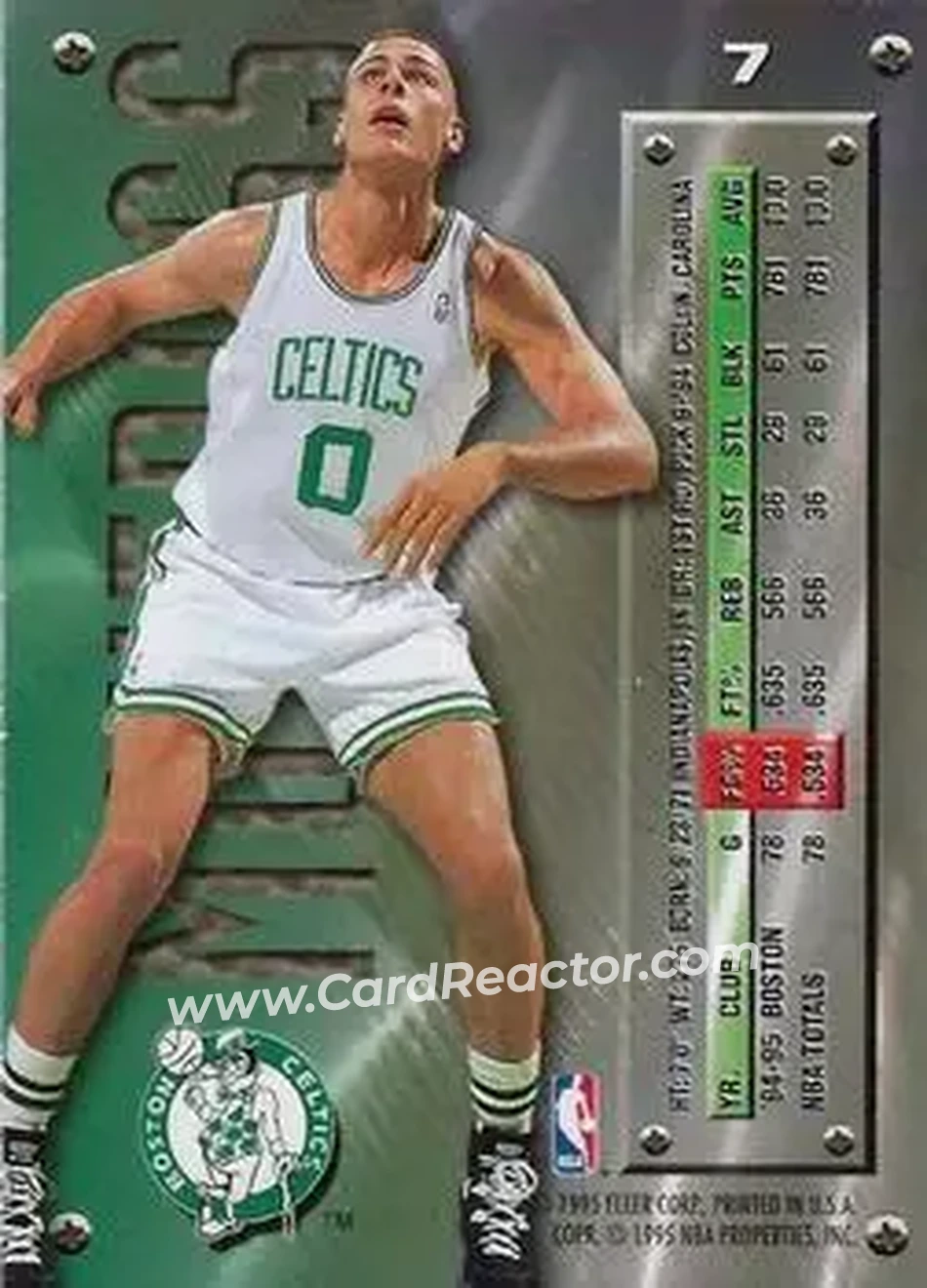 Back of Eric Montross