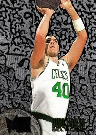 1995-96 Metal #8 Silver Spotlight Dino Radja