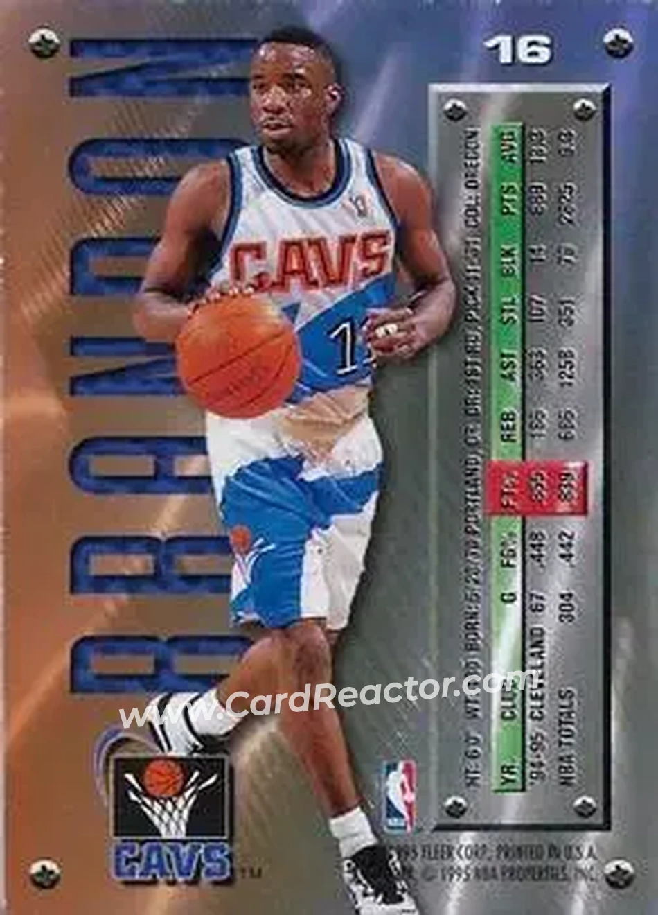 Back of Terrell Brandon