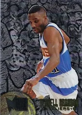 1995-96 Metal #16 Silver Spotlight Terrell Brandon