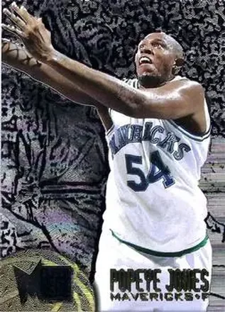 1995-96 Metal #21 Silver Spotlight Popeye Jones