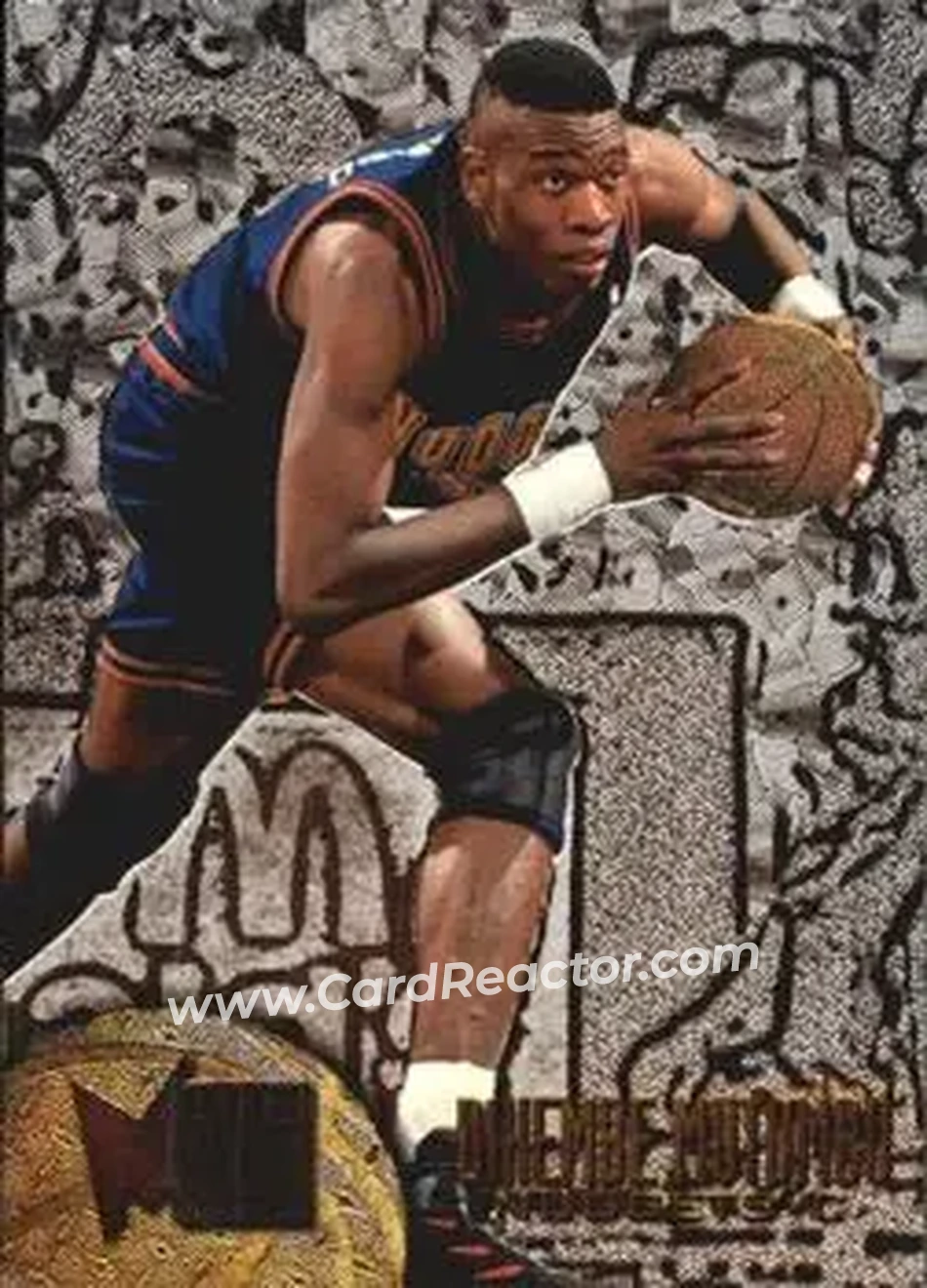 Front of Dikembe Mutombo