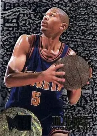 1995-96 Metal #27 Silver Spotlight Jalen Rose
