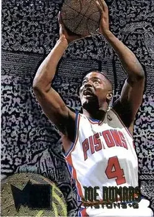 1995-96 Metal #28 Silver Spotlight Joe Dumars