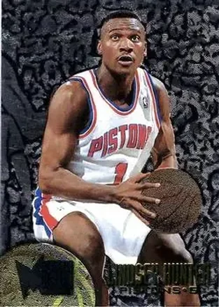 1995-96 Metal #30 Silver Spotlight Lindsey Hunter
