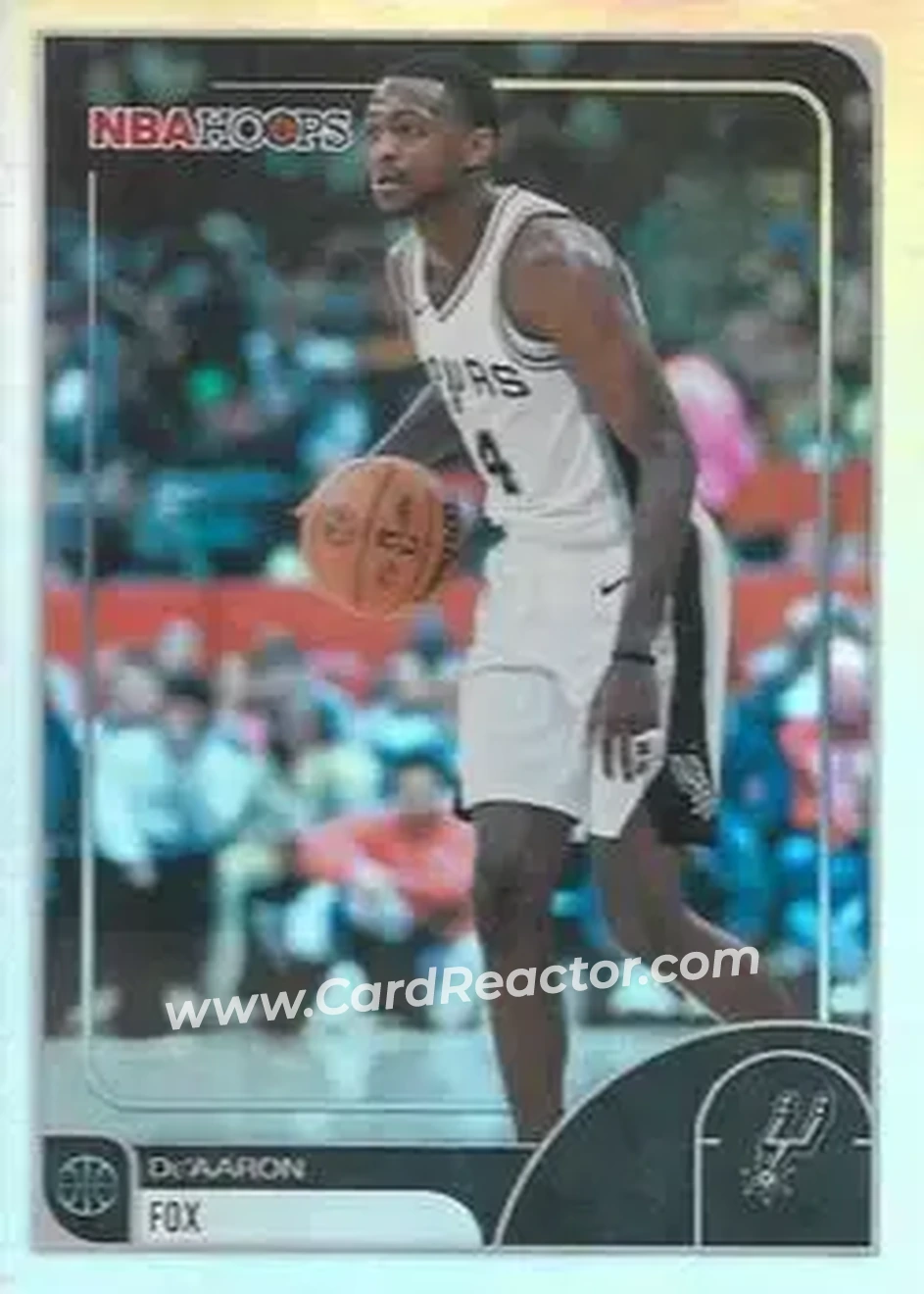 2025-26 Hoops #18 - De'Aaron Fox - San Antonio Spurs - Front
