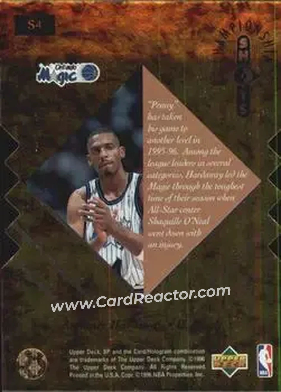 Back of Anfernee Hardaway