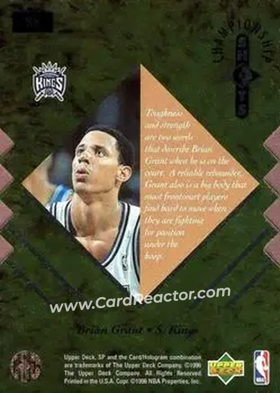 Back of Brian Grant