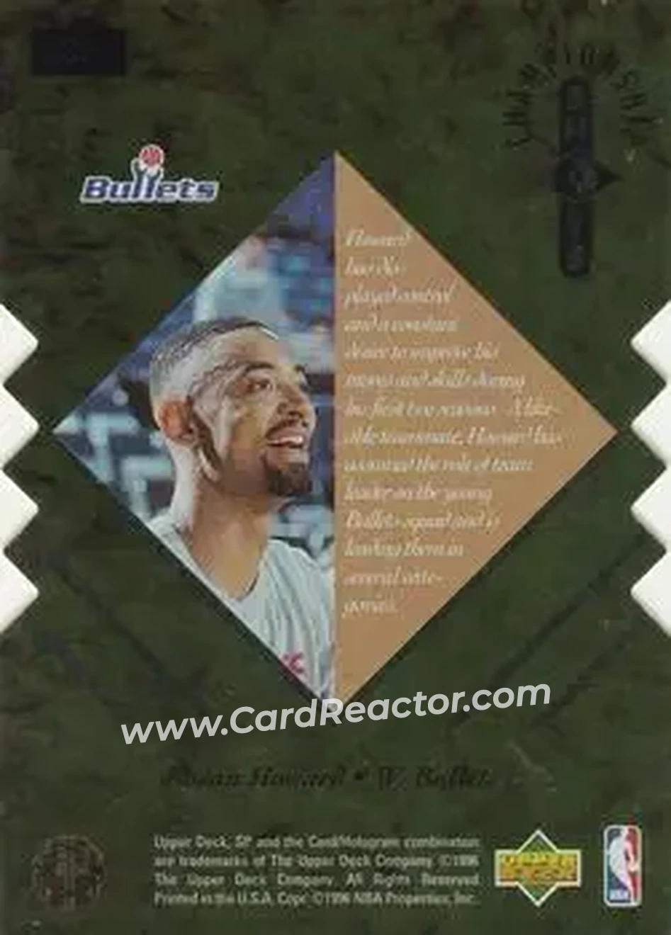 Back of Juwan Howard