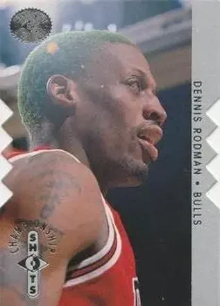 1995-96 SP Championship #S14 Championship Shots Dennis Rodman