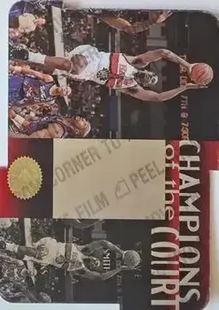 1995-96 SP Championship #C1 Champions of the Court Die Cut Steve Smith