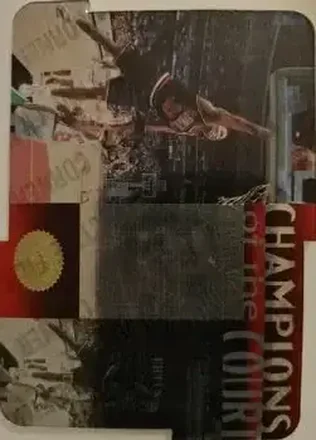 1995-96 SP Championship #C4 Champions of the Court Die Cut Scottie Pippen