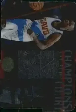 1995-96 SP Championship #C5 Champions of the Court Die Cut Terrell Brandon