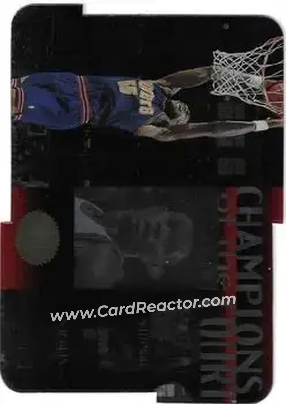 Front of Dikembe Mutombo