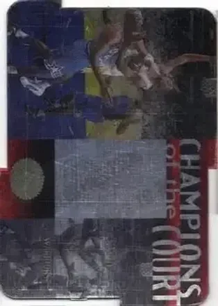 1995-96 SP Championship #C9 Champions of the Court Die Cut Joe Smith
