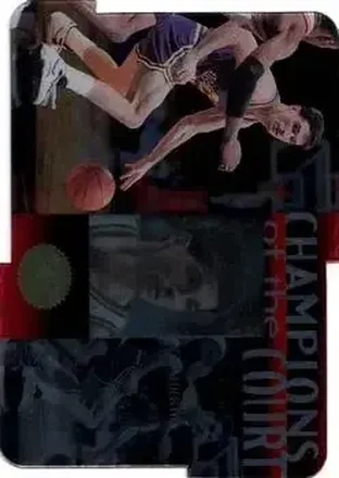 1995-96 SP Championship #C27 Champions of the Court Die Cut John Stockton