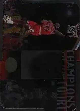 1995-96 SP Championship #C30 Champions of the Court Die Cut Michael Jordan