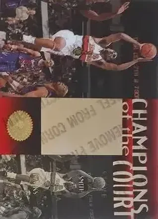 1995-96 SP Championship #C1 Champions of the Court Steve Smith