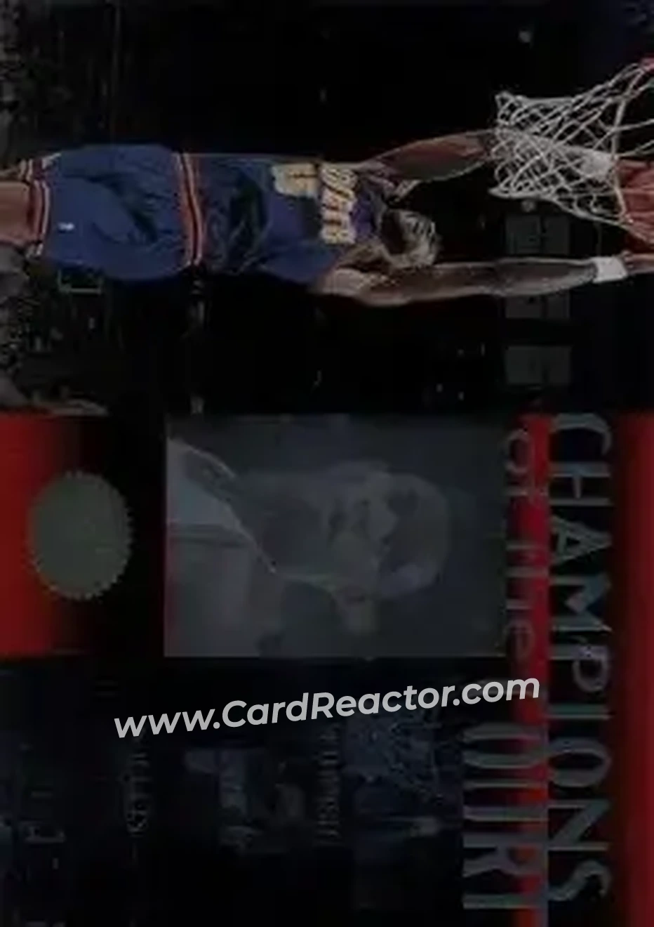 Front of Dikembe Mutombo