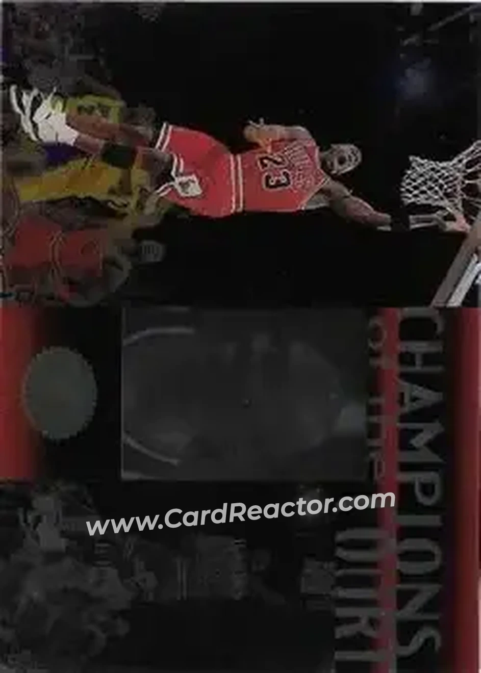 Front of Michael Jordan