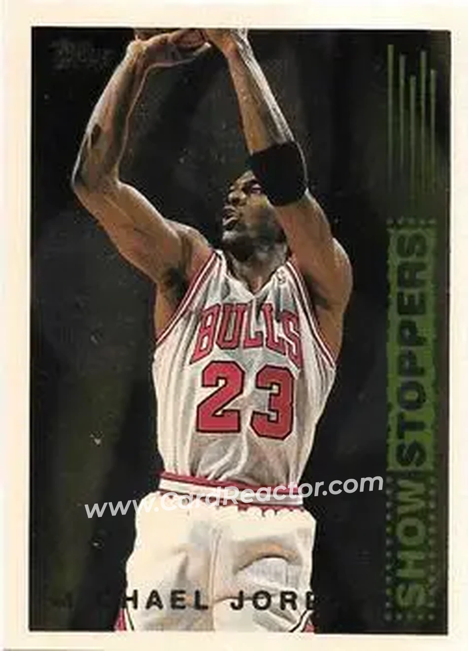 Front of Michael Jordan