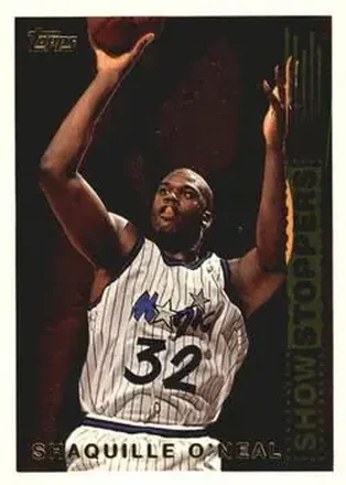 1995-96 Topps #SS7 Show Stoppers Shaquille O'Neal