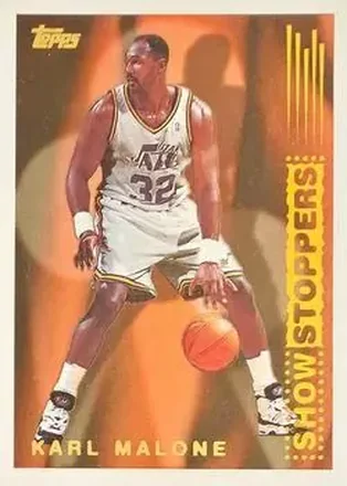 1995-96 Topps #SS10 Show Stoppers Karl Malone