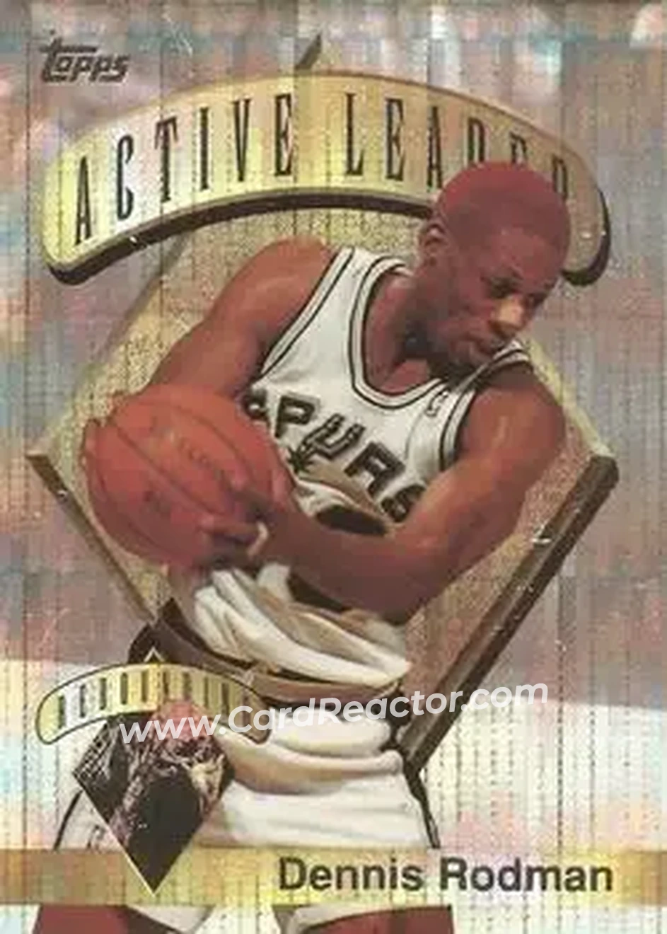Front of Dennis Rodman