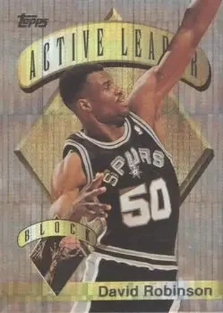 1995-96 Topps #5 Power Boosters David Robinson