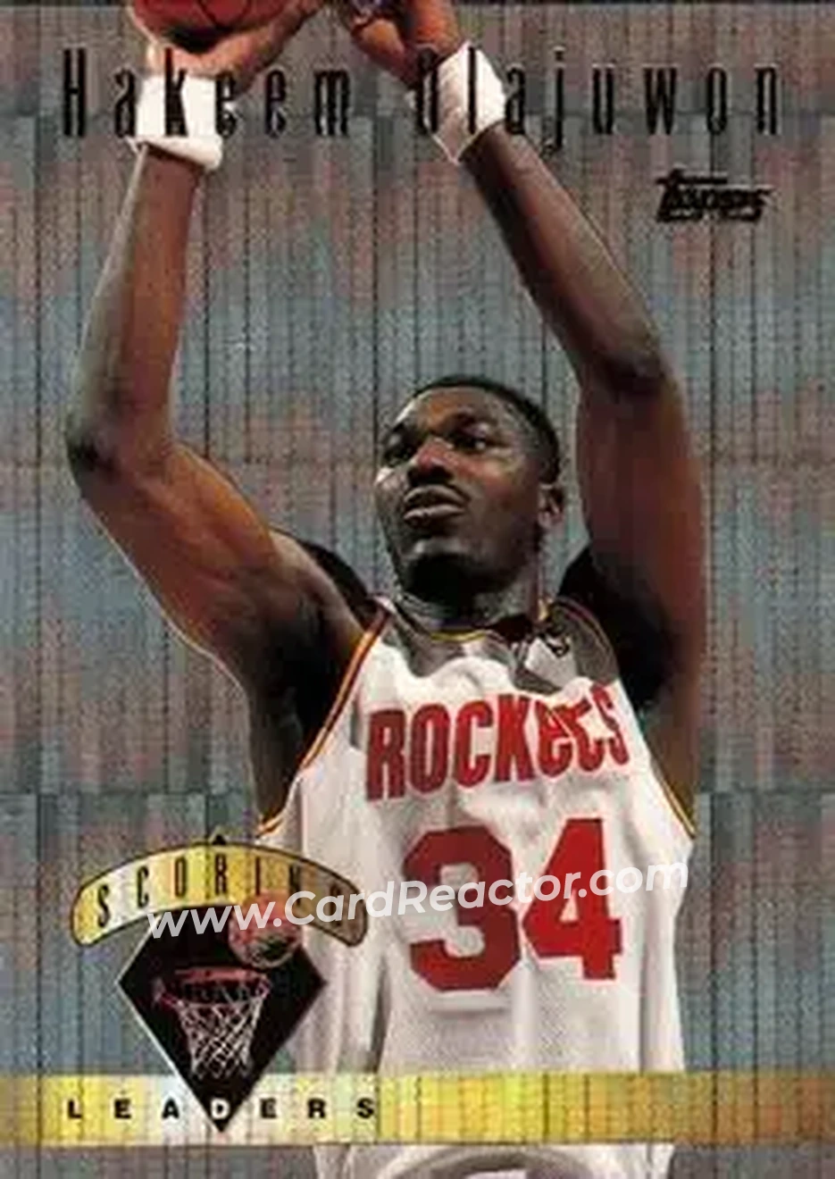 Front of Hakeem Olajuwon