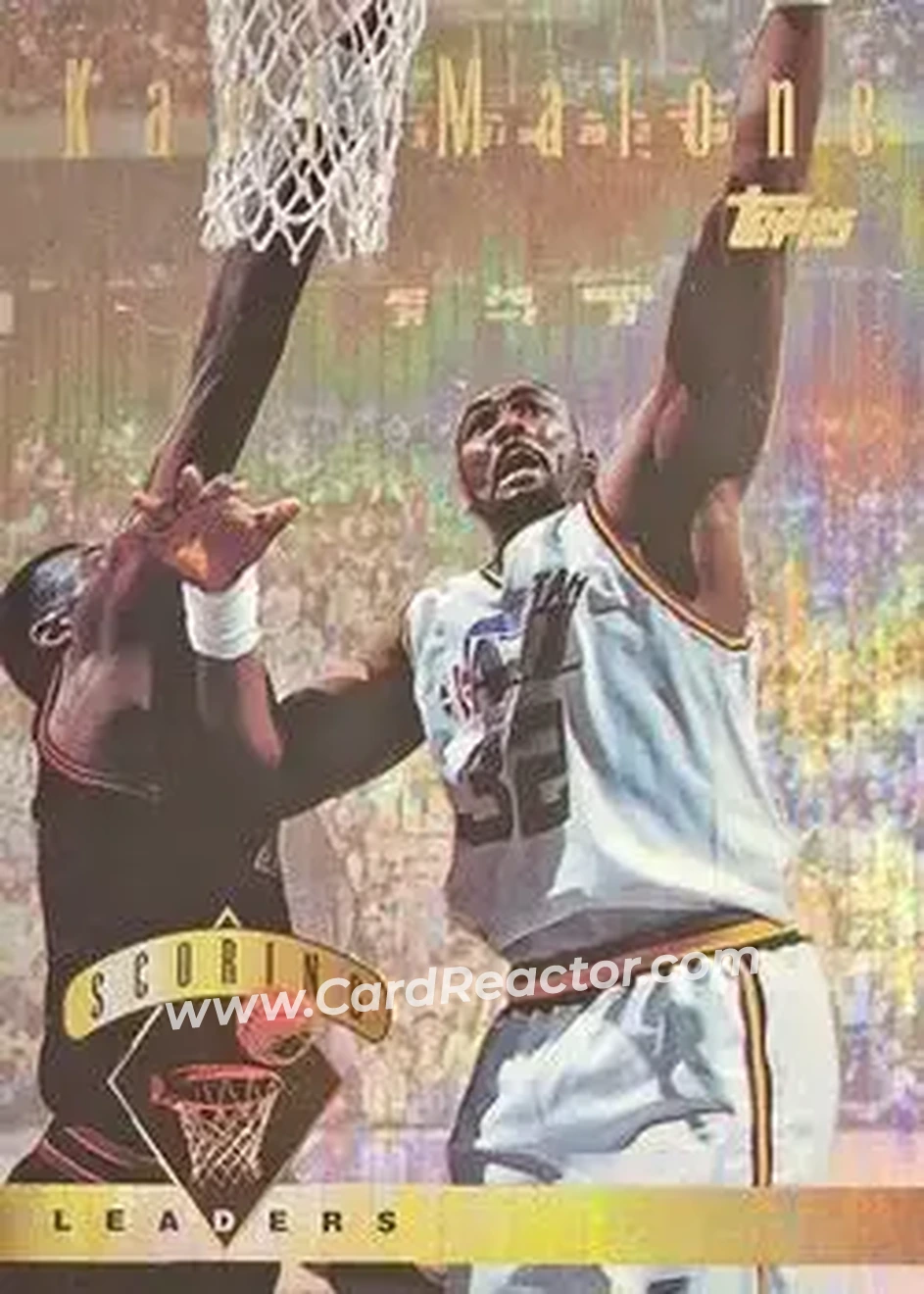 Front of Karl Malone