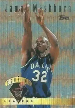 1995-96 Topps #10 Power Boosters Jamal Mashburn